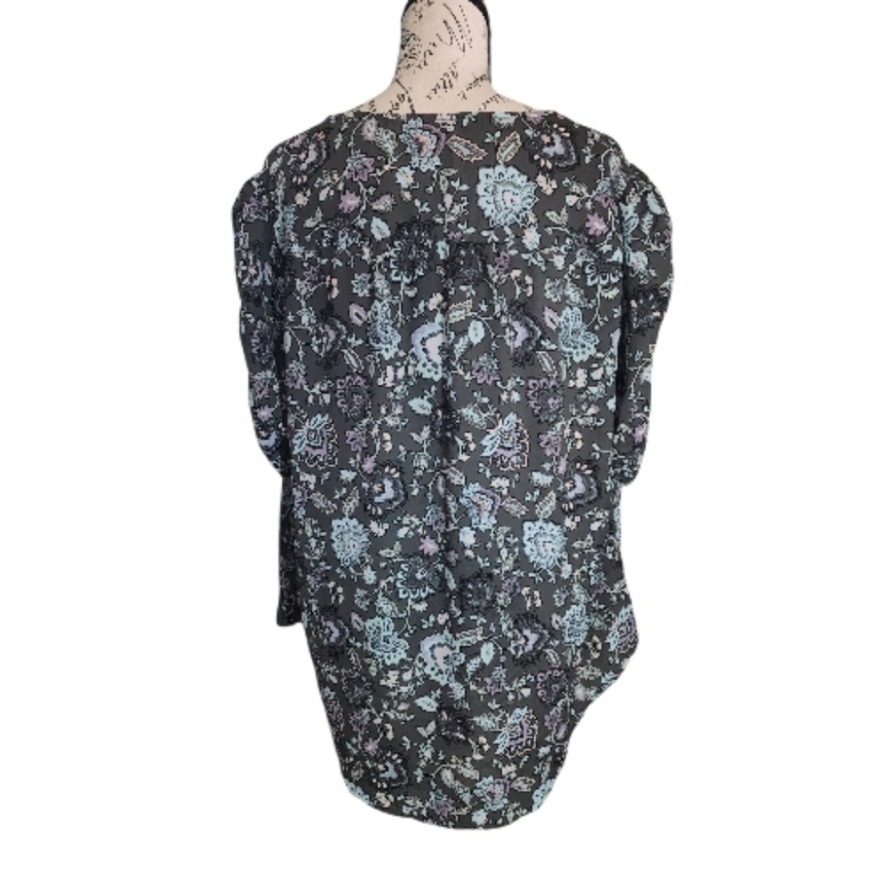 Torrid Harper Floral Georgette Blouse, Size 1 (1X) - Picture 2 of 4